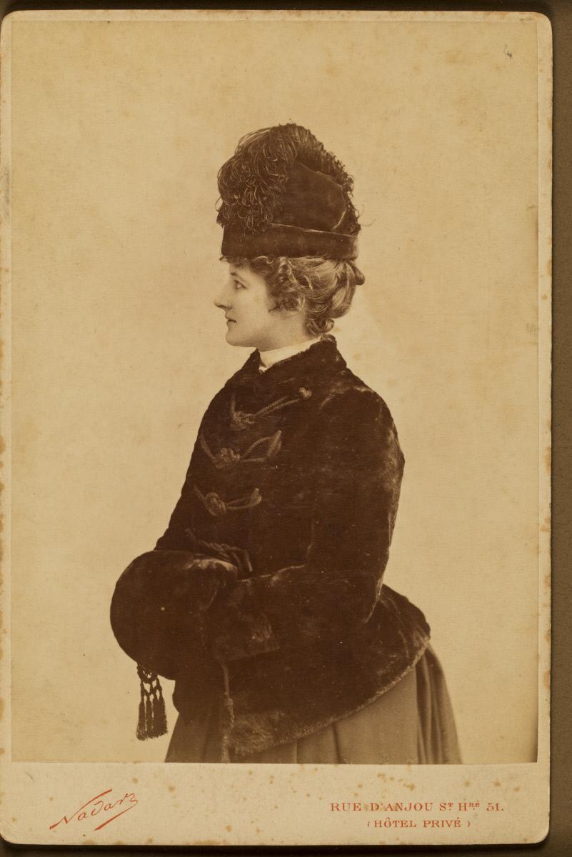 Portrait of Mary Anderson, Shakespearean Actress