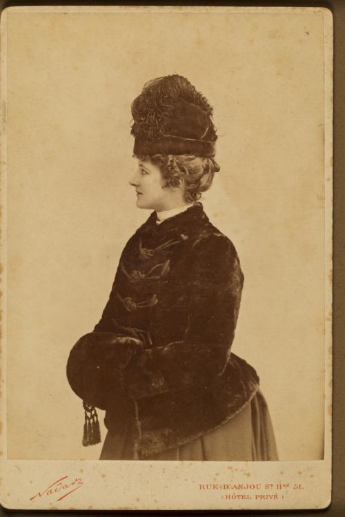 Portrait of Mary Anderson, Shakespearean Actress