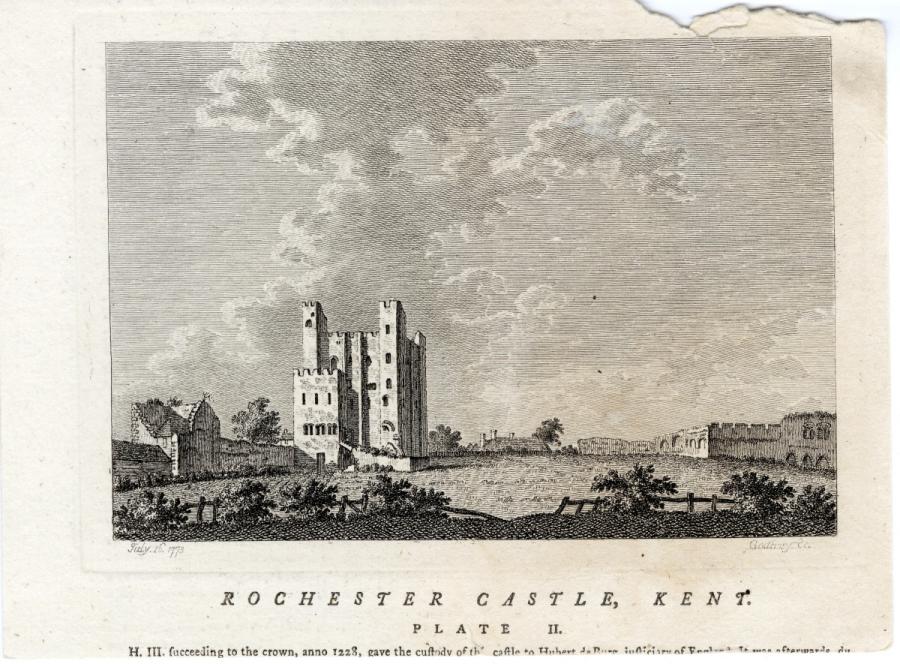 Rochester Castle, Kent (plate II)