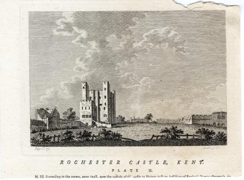 Rochester Castle, Kent (plate II)