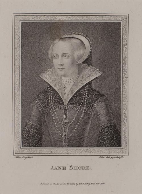 Portrait of Jane Shore (c. 1445-1527)