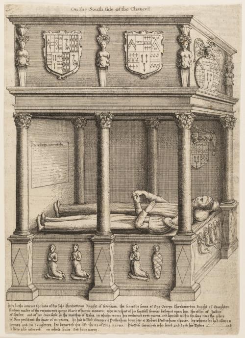 Monument of Sir John Throkmorton and His Wife