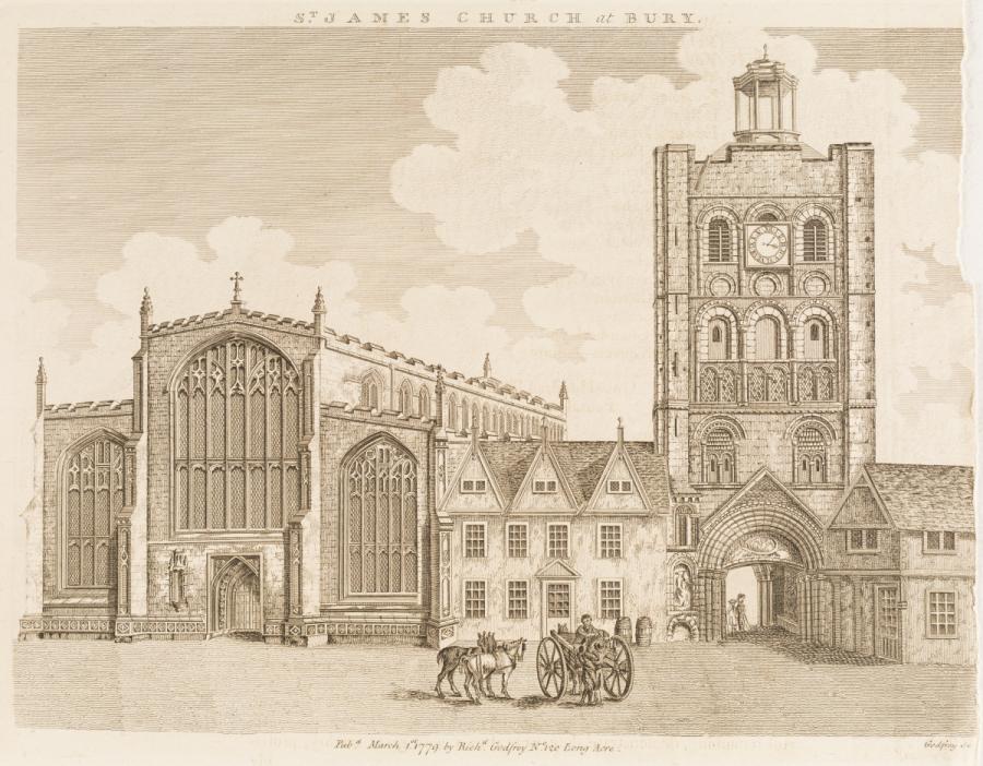 St. James Church at Bury
