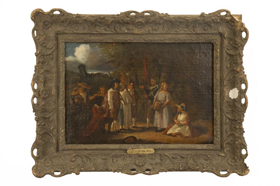 Genre Scene (Military Muster)