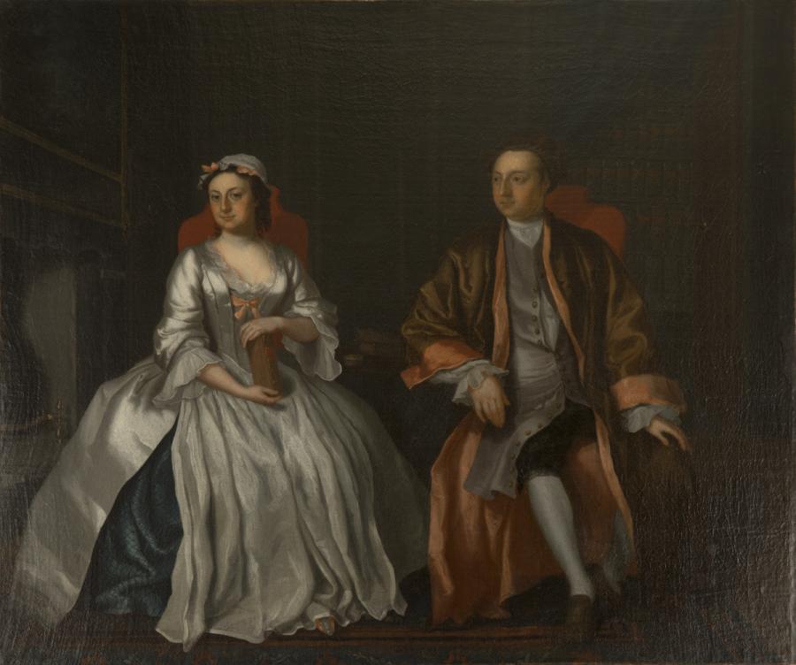 Double Portrait, said to be David Garrick and His Wife