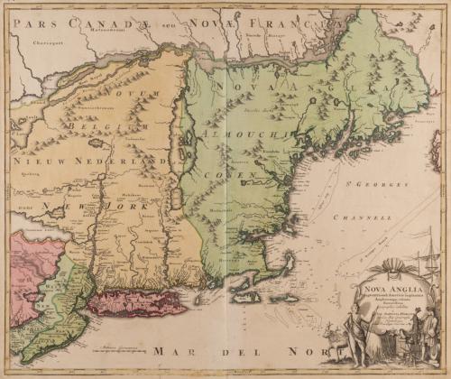 Nova Anglia, Septentrionali Americae impantata Anglorumque coloniis florentissima