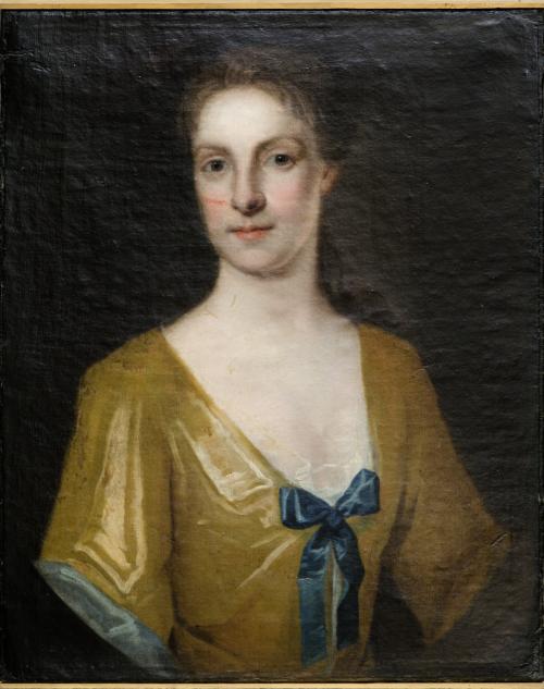 Portrait of a Young Lady in Gold (Mrs. Thin)