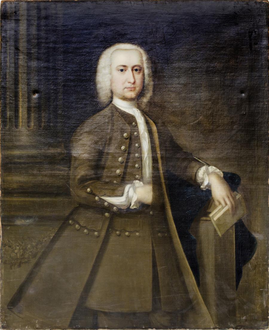 Portrait of a Man with a Book