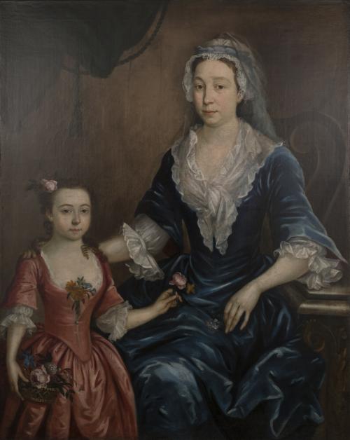 Portrait of a Lady with a Young Girl