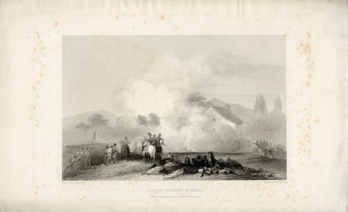 Battle of Eutaw Springs: Drawn and  Engraved Expressly for Graham's Magazine