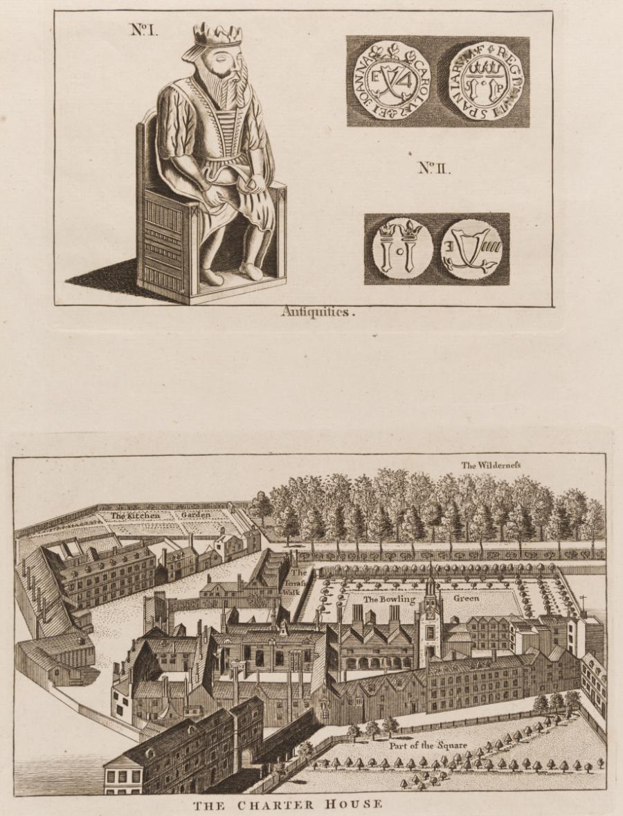 Antiquities (Top); The Charter House (Bottom)